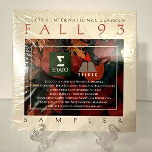 Elektra International Classics Fall 1993 Sampler Music CD 14 Tracks New Sealed